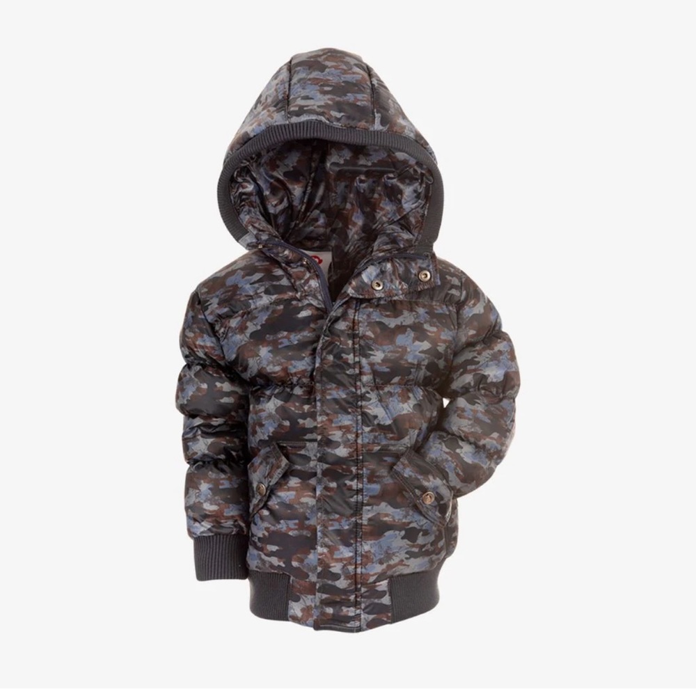 Appaman boys camo winter coat size 4T